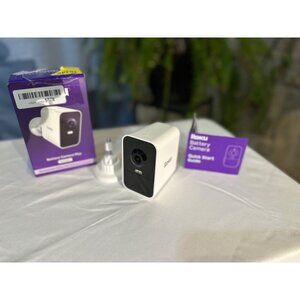 Roku Battery Camera Plus HD Video Wi-Fi Home Security Google Home & Alexa